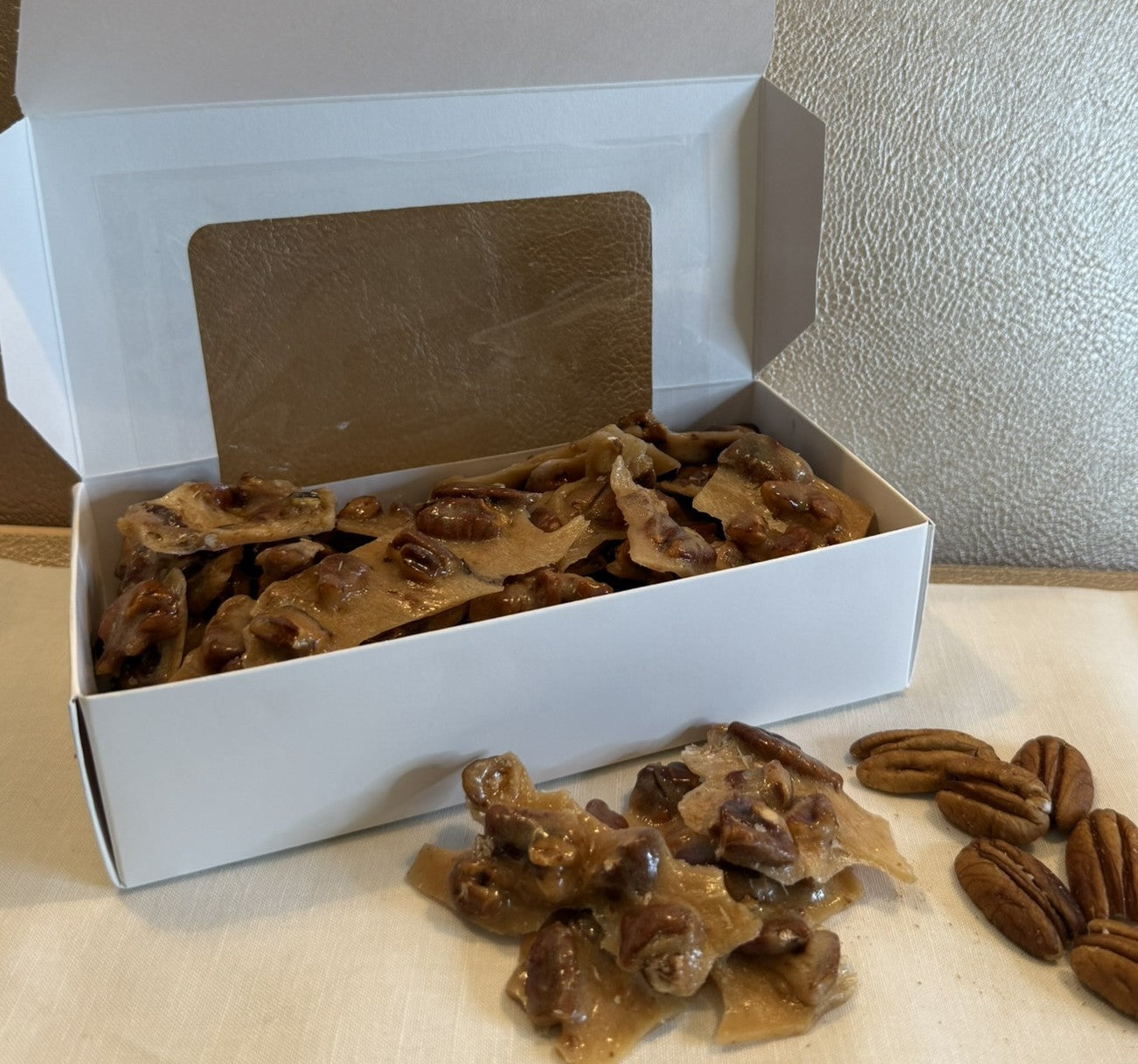 Pecan Brittle 10 oz.