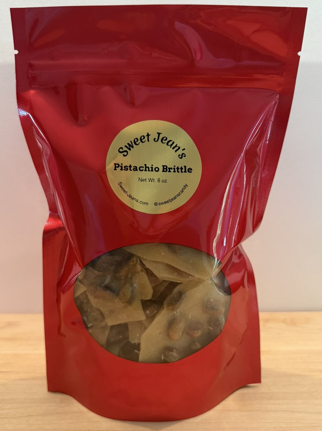 Pistachio Brittle 8 oz.