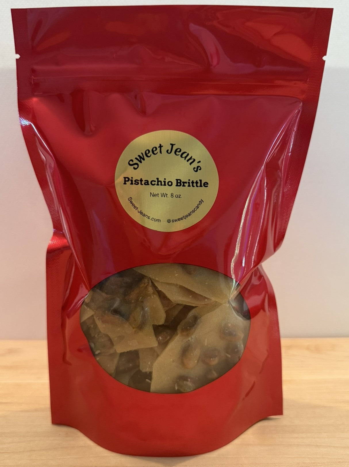 Pistachio Brittle 8 oz.