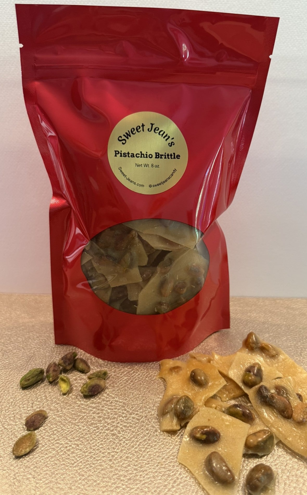 Pistachio Brittle 8 oz.