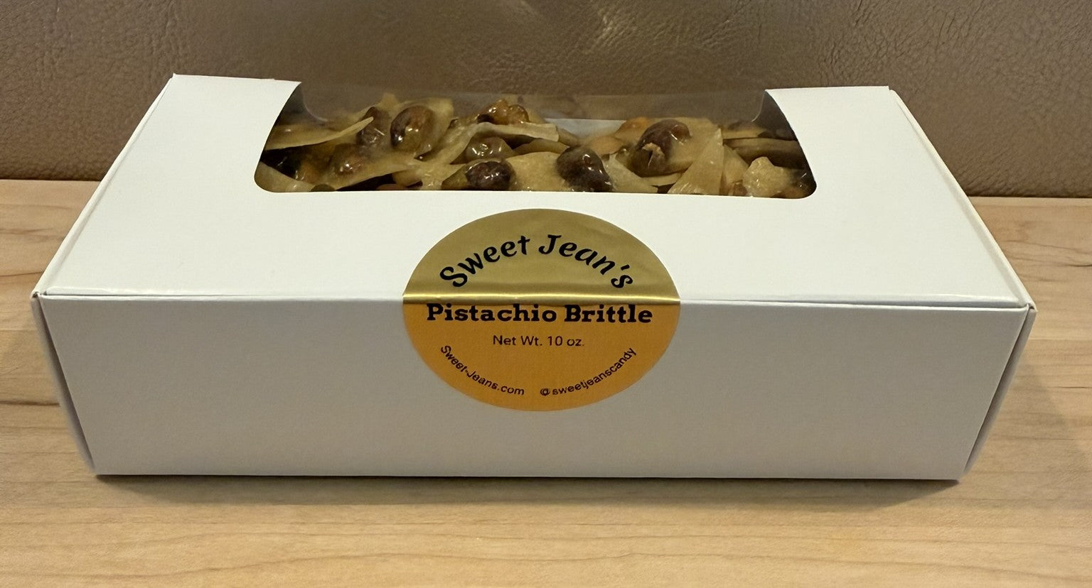 Pistachio Brittle 10 oz.