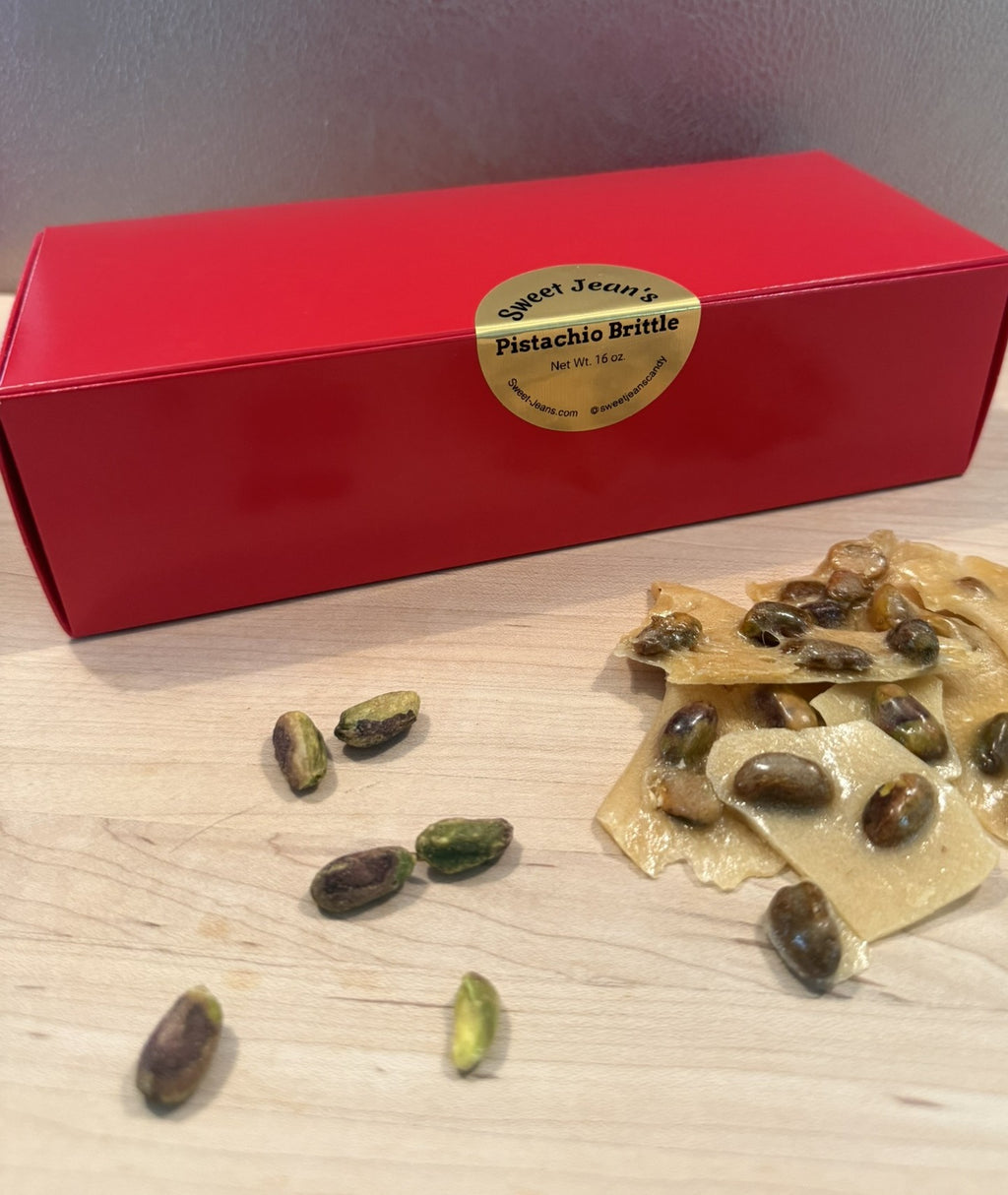 Pistachio Brittle 16 oz.