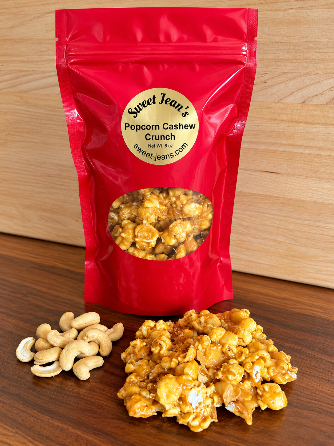 Popcorn Cashew Crunch 8 oz